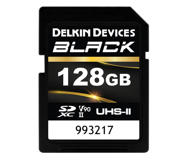 Delkin Devices 128GB SDXC BLACK Rugged UHS-II (V90) - 1258049 - zdjęcie